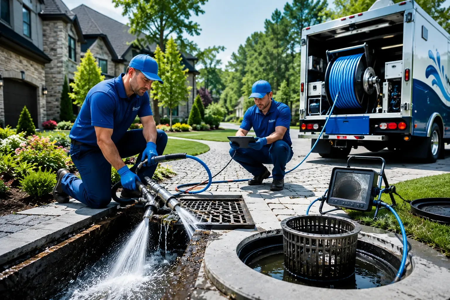 Local outdoor drain cleaning professionals in Senoia, GA