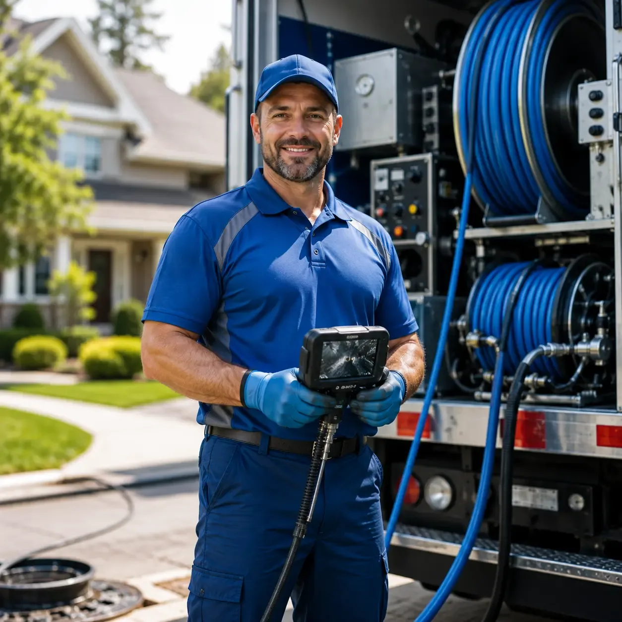Local outdoor drain cleaning specialists in Senoia, GA